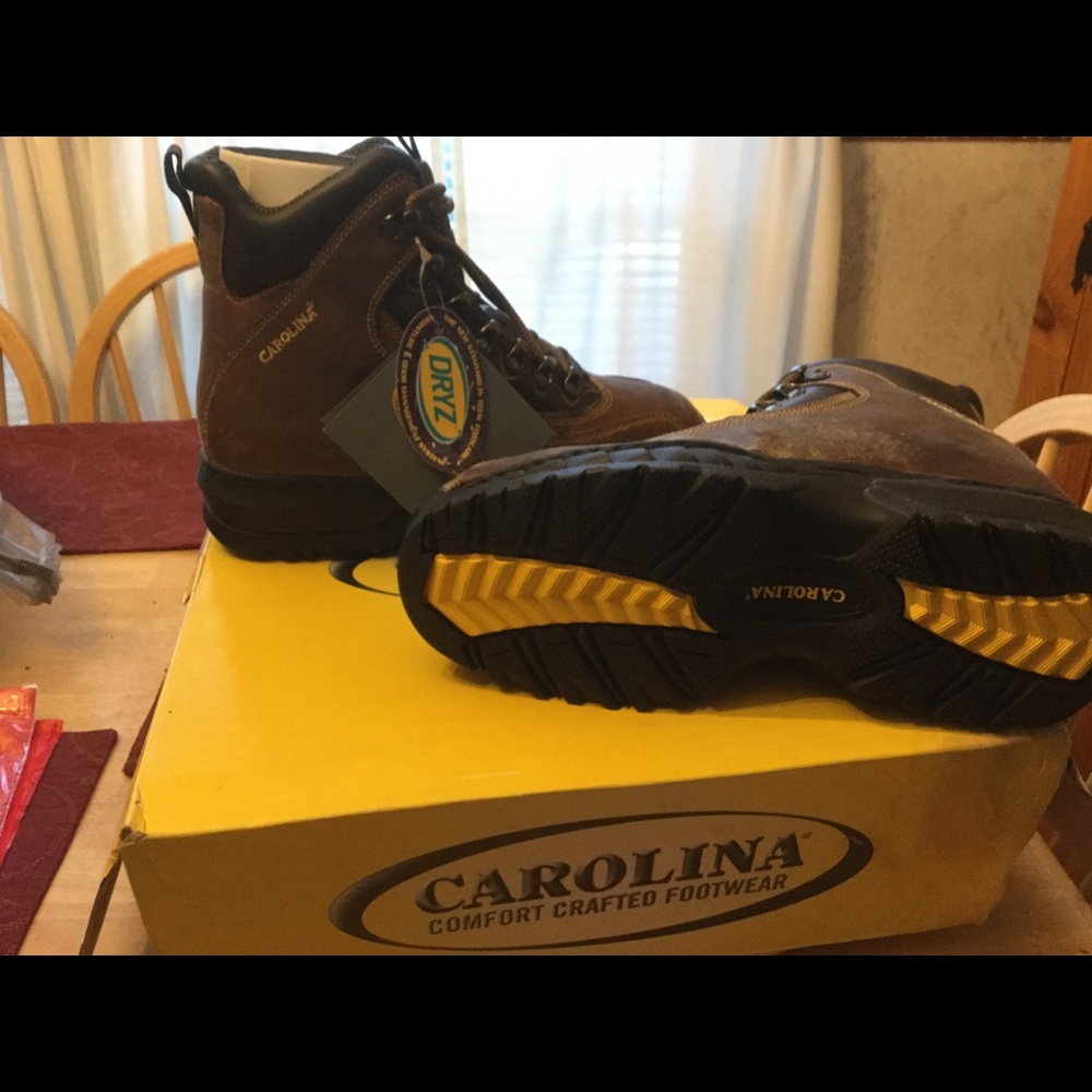 Carolina Steele toe/steel shank work boots